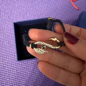 Elegant Gold and Black Bracelet